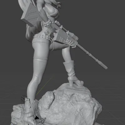 Mô hình 3D Yoko Littner