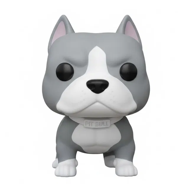Pitbull Funko Pop - Mẫu mô hình chó Pitbull kiểu Funko - Image 2