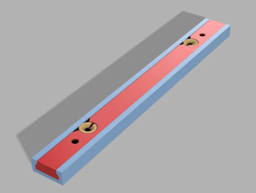 Thanh T-Track dễ in (không cần support) - đúng kích thước - Image 3