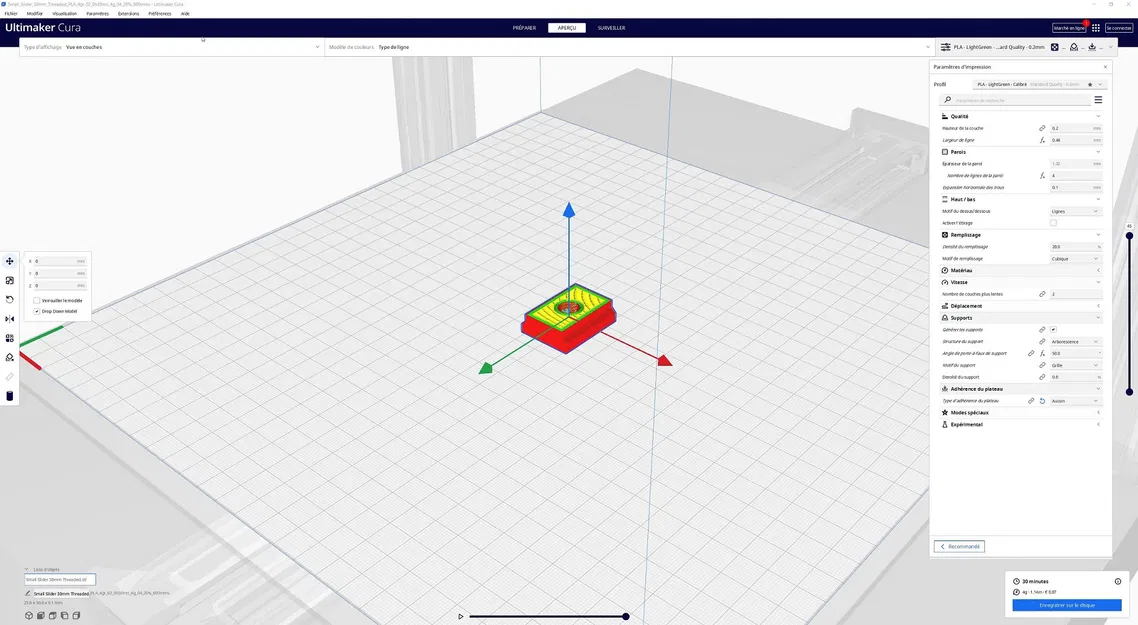 Thanh T-Track dễ in (không cần support) - đúng kích thước - Image 9