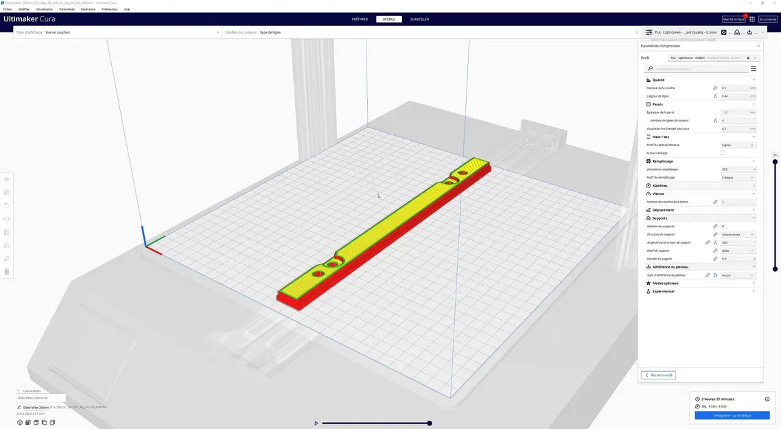 Thanh T-Track dễ in (không cần support) - đúng kích thước - Image 10