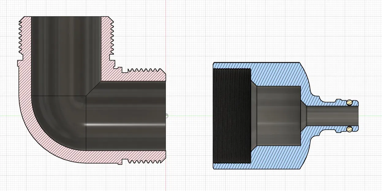 Parkside PTPK 400 A1 - Adapter G1½ (BSP 1½) sang Gardena - Image 4