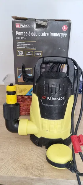 Parkside PTPK 400 A1 - Adapter G1½ (BSP 1½) sang Gardena - Image 14