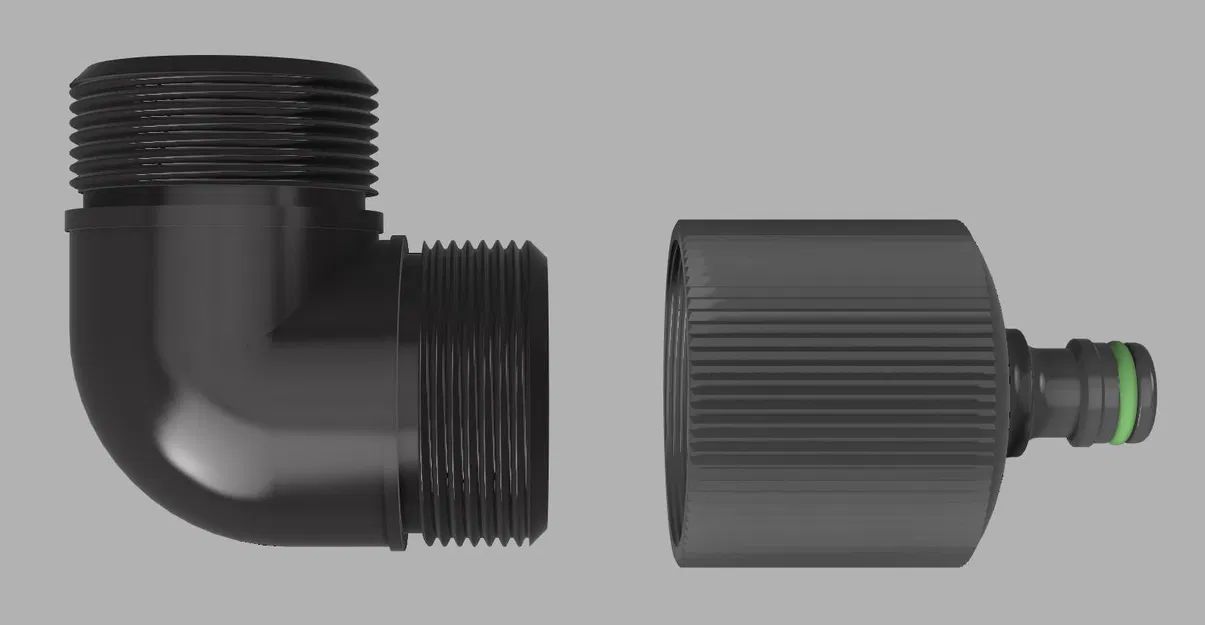 Parkside PTPK 400 A1 - Adapter G1½ (BSP 1½) sang Gardena - Image 25