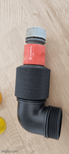 Parkside PTPK 400 A1 - Adapter G1½ (BSP 1½) sang Gardena - Thumbnail 28