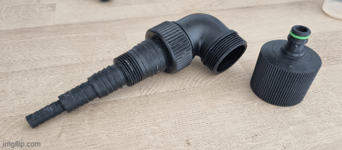 Parkside PTPK 400 A1 - Adapter G1½ (BSP 1½) sang Gardena - Thumbnail 30