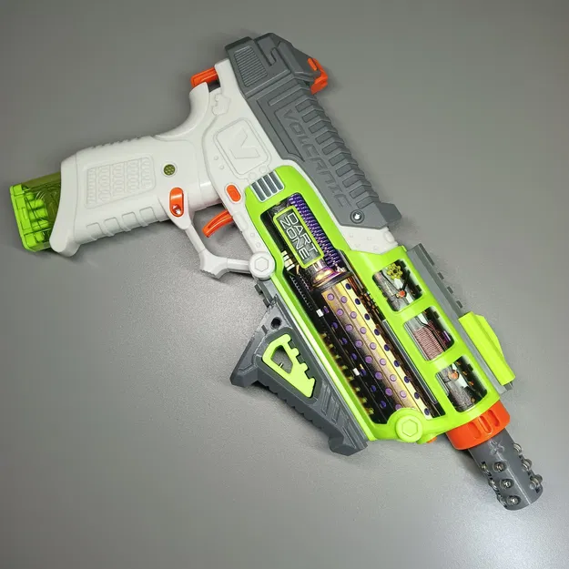 Adapter EX BCAR Easy Rev 2 + thước ngắm trước gọn cho Dart Zone Volcanic Pro - Image 3