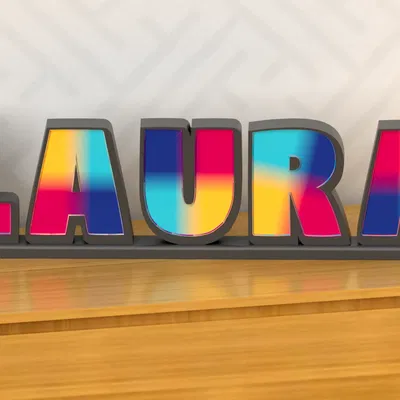 Chữ cái & số phát sáng WLED (cao 20 cm) – đủ bộ alphabet và numbers