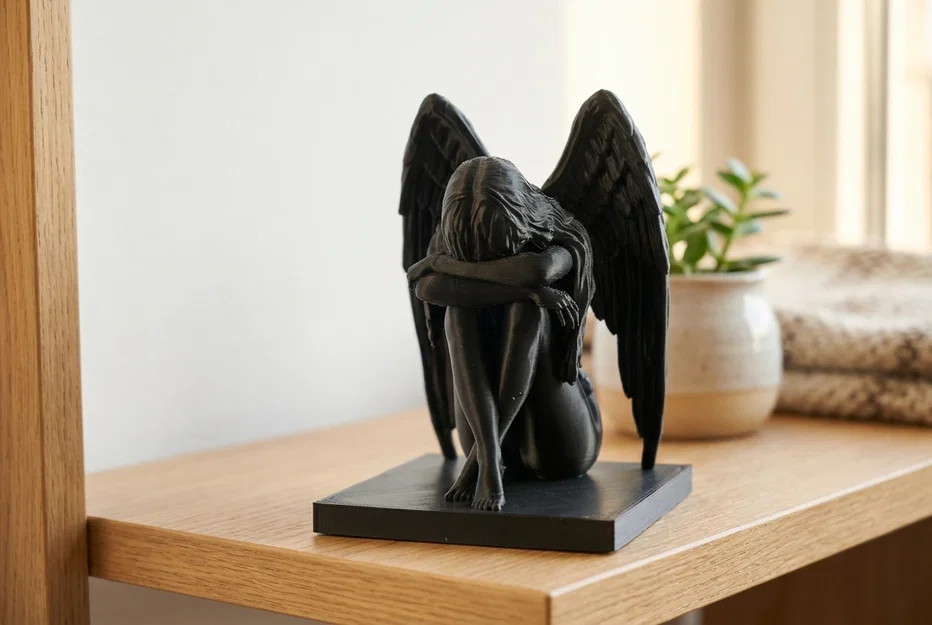 Tượng Thiên Thần Khóc (Crying Angel Sculpture) - Image 1