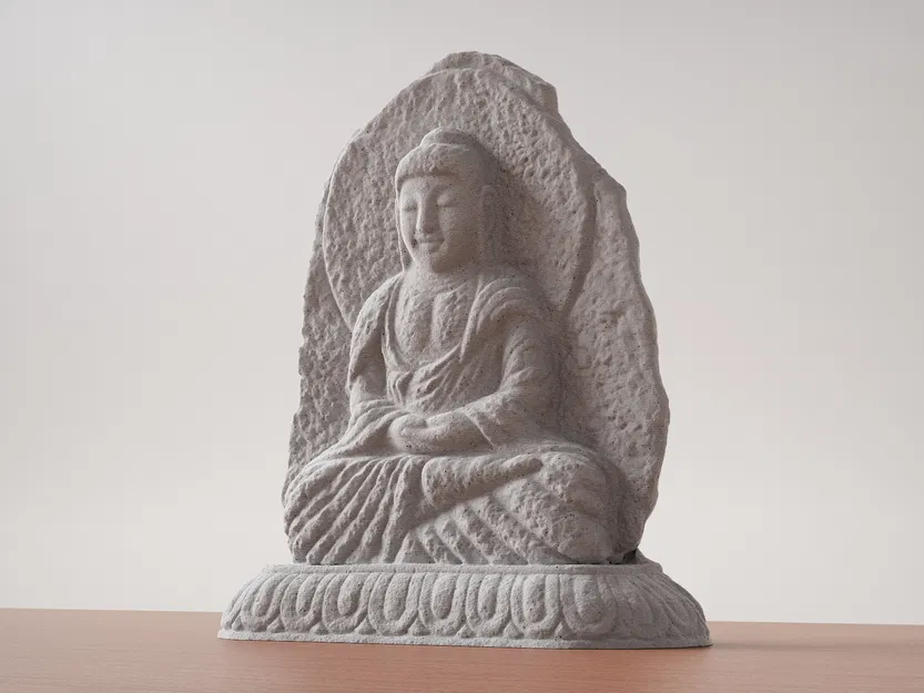 Buddha Carving – Tượng Phật khắc đá 3D scan - Image 2