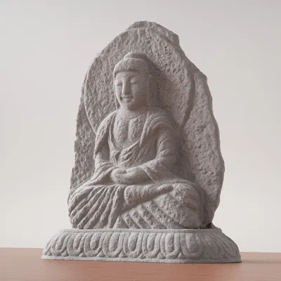 Buddha Carving – Tượng Phật khắc đá 3D scan