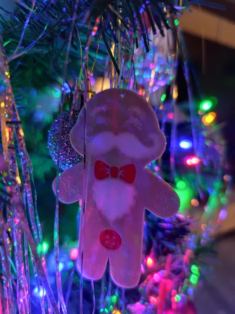 Lebkuchen-Duo (Bà & Ông Claus) – bộ 2 bánh gừng bề mặt mịn - Image 4