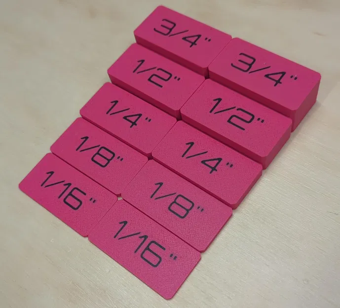 Spacer / Gauge / Setup Block cho nghề mộc – Hệ Imperial - Image 3