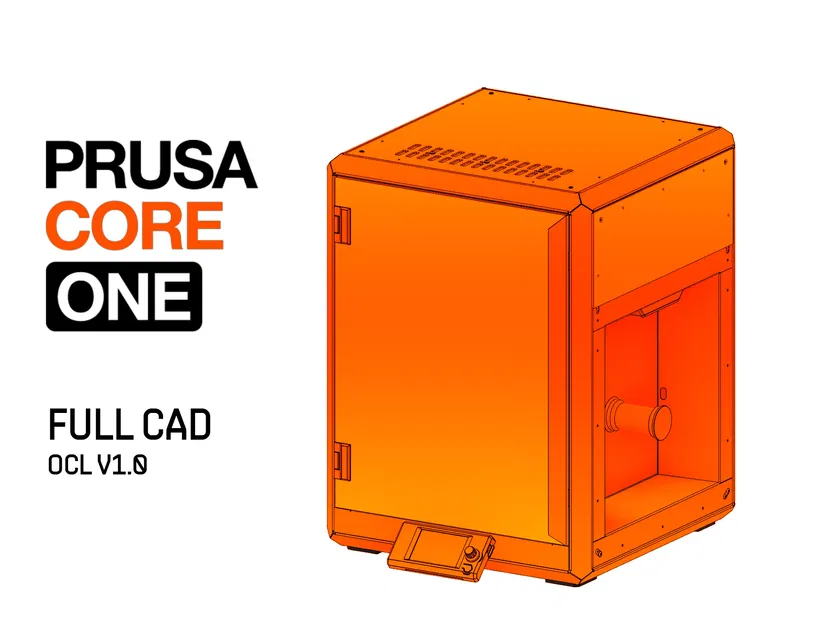 Prusa CORE One - Full CAD Assembly (Bộ lắp ráp CAD đầy đủ) - Image 1