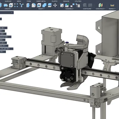 Prusa CORE One - Full CAD Assembly (Bộ lắp ráp CAD đầy đủ)