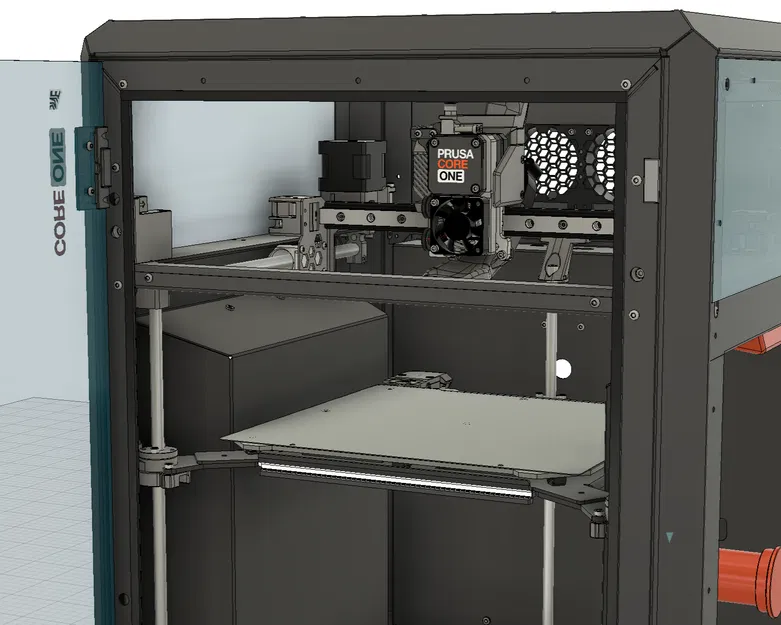 Prusa CORE One - Full CAD Assembly - English, Color V2 - Image 3