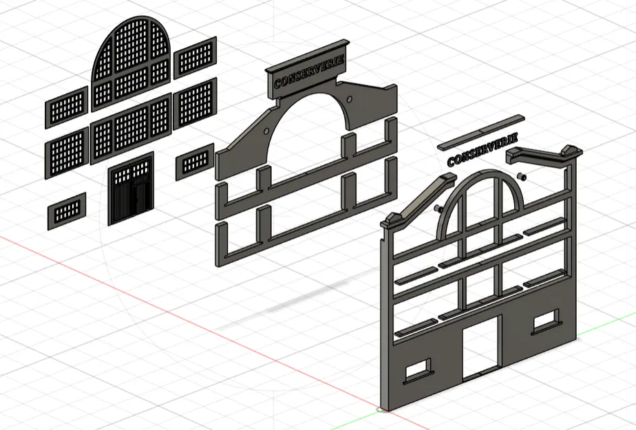 [HO] Kit nhà xưởng công nghiệp làm phông nền - Image 10