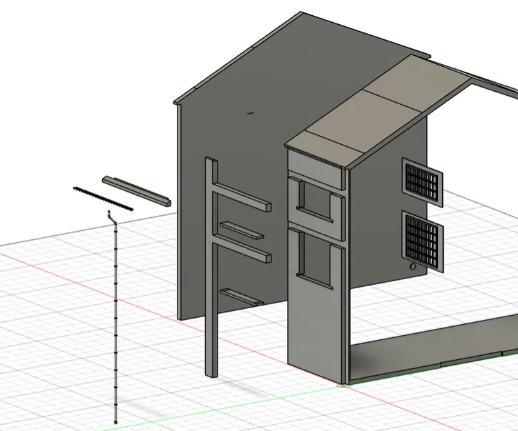 [HO] Kit nhà xưởng công nghiệp làm phông nền - Image 12