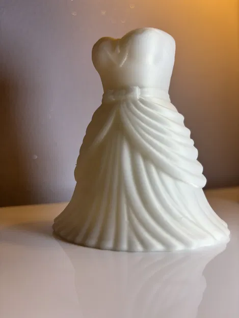 Bình Cắm Hoa Váy Cưới Cô Dâu – Decor In 3D Sang Trọng - Image 4