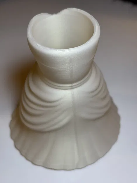 Bình Cắm Hoa Váy Cưới Cô Dâu – Decor In 3D Sang Trọng - Image 6