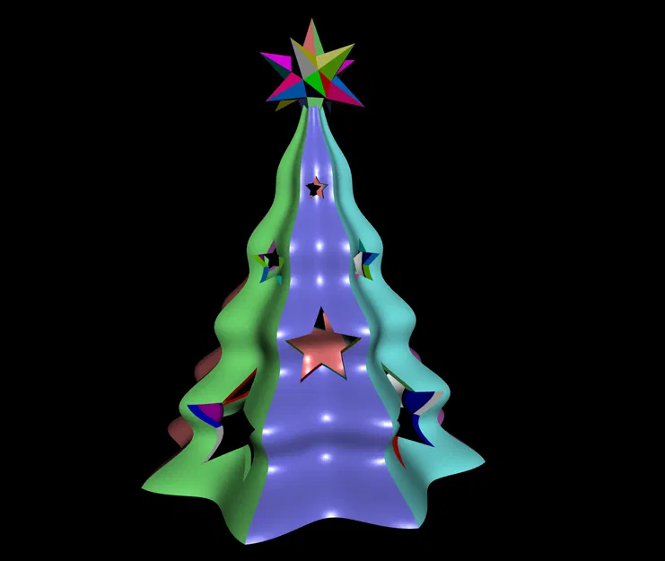 Chân nến hình cây thông Noel 2 - Image 8