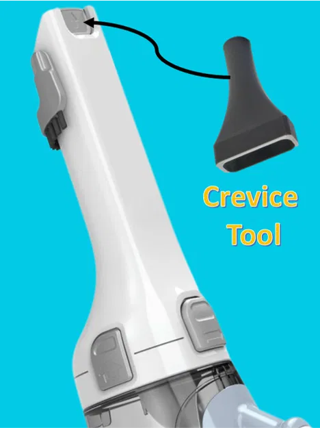Đầu hút khe hẹp (Crevice Tool) gắn thêm cho máy hút bụi cầm tay - Image 2