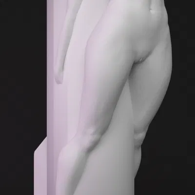 Ốp đựng bật lửa Bic – cô gái nude 2 (Bic Lighter Case nude Girl 2)