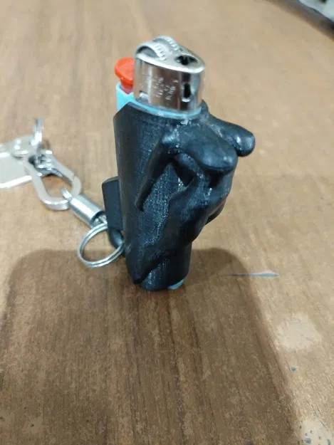 Ốp đựng bật lửa Bic – cô gái nude 2 (Bic Lighter Case nude Girl 2) - Image 3