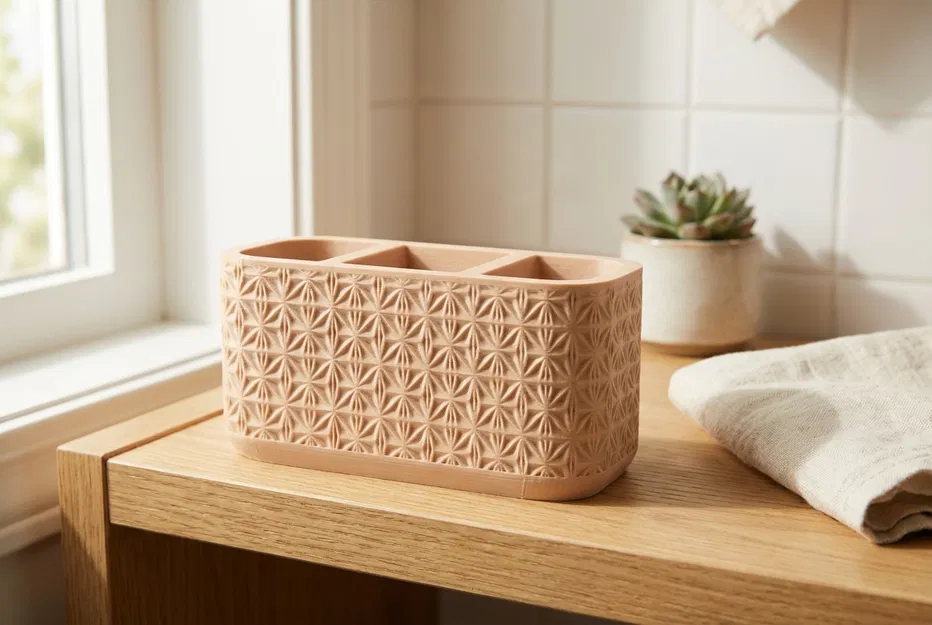 Khay Sắp Xếp Bàn Làm Việc Vân Texture Hoa Văn Hình Học - Image 1