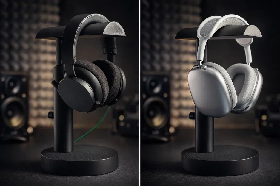 Giá đỡ tai nghe để bàn chỉnh được – holder telescopic tối giản, phong cách hiện đại - Image 6