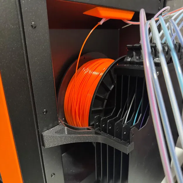 Prusa CORE One+ – Giá treo spool 1kg Wide gắn hông, buffer holder & guide - Image 3