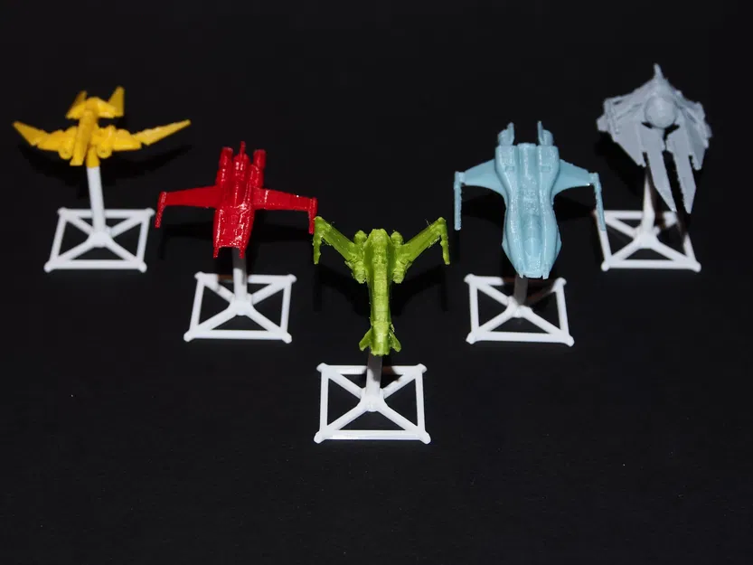 Star Wars Hype Fazon's Racer – mẫu racer cánh gập print-in-place - Image 9