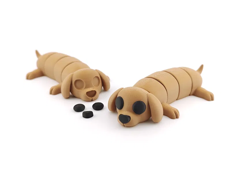 Weiner Dog – Chó lạp xưởng khớp nối (Articulated) – AMS & Không AMS - Image 1