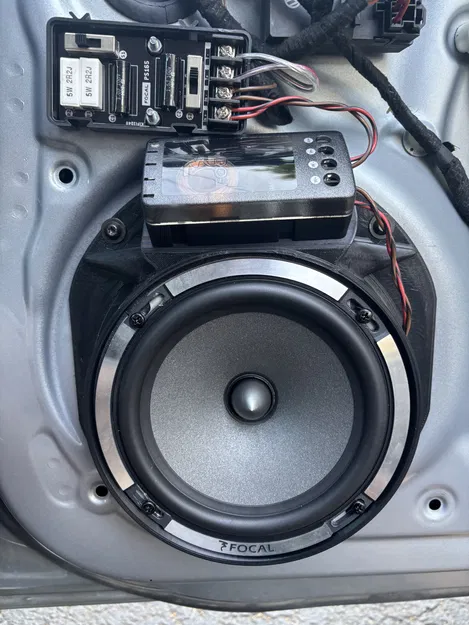 Pát/Adapter loa cửa trước Audi A4 B8 165mm - Image 1