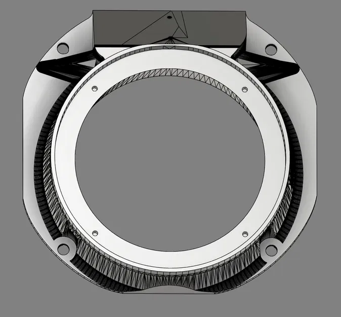 Adaptor loa cửa trước Audi A4 B8 cho loa 6.5"/165mm - Image 1