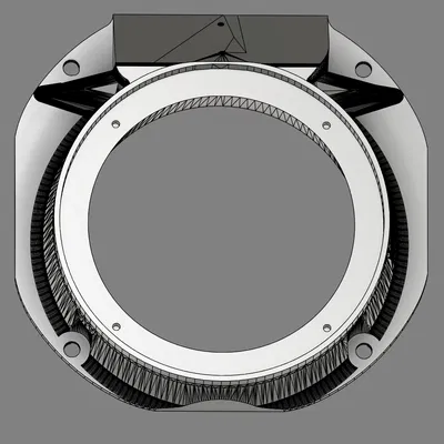 Adaptor loa cửa trước Audi A4 B8 cho loa 6.5"/165mm