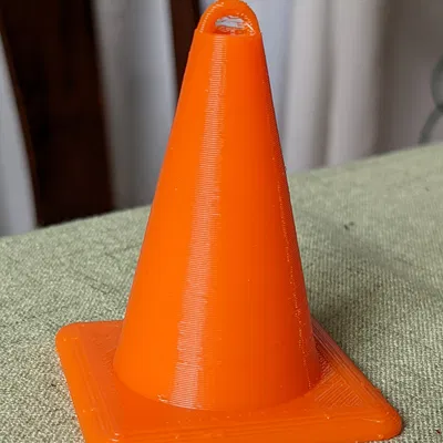 Ornament Cọc Tiêu Giao Thông (Traffic Cone Ornament)