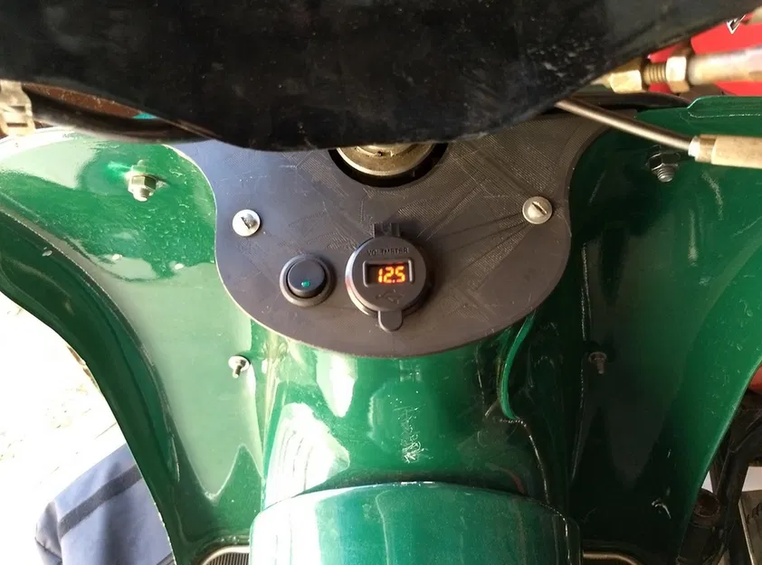 Tấm che (Coverplate/Abdeckblech) cho Simson Schwalbe KR51 - Image 1