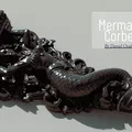 Mermaid Corbel – Bracket Kiến Trúc Phong Cách Nautical (STL Trang Trí) - Thumbnail 1