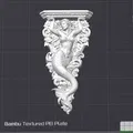 Mermaid Corbel – Bracket Kiến Trúc Phong Cách Nautical (STL Trang Trí) - Thumbnail 4
