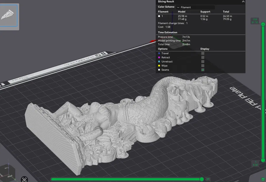 Mermaid Corbel – Bracket Kiến Trúc Phong Cách Nautical (STL Trang Trí) - Image 5