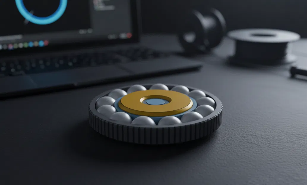 Fidget Spinner Bi Bearing [Dễ In - EASY to Print] - Image 1