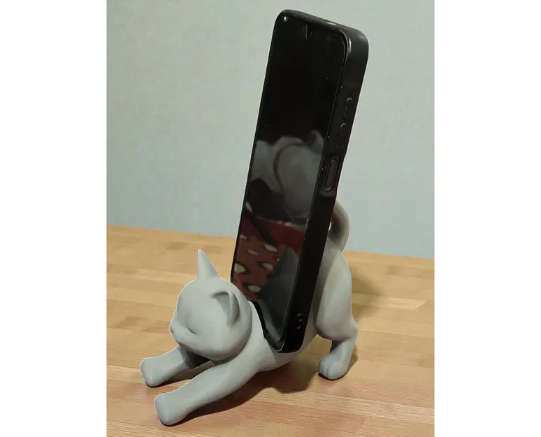 Giá đỡ điện thoại hình mèo (Cat Phone holder) - Image 2