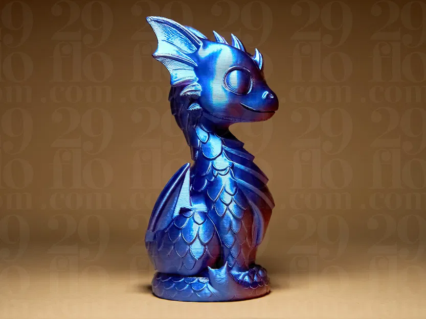 Tượng Rồng Dễ Thương (Cute Dragon Statuette) - Image 4