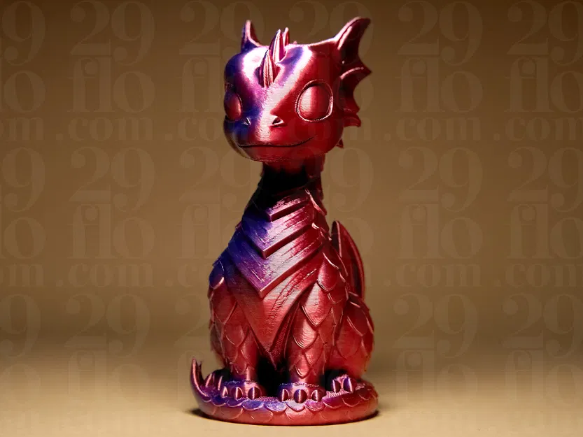 Tượng Rồng Dễ Thương (Cute Dragon Statuette) - Image 5