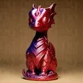 Tượng Rồng Dễ Thương (Cute Dragon Statuette) - Thumbnail 5