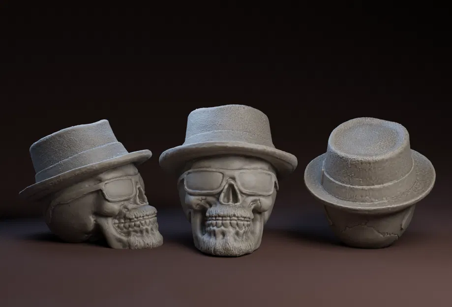 Heisenberg Skull : Breaking Bad - Image 1