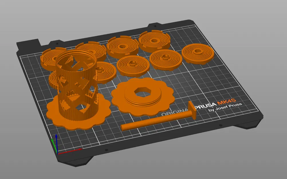 Spool Holder Tự Cuốn Lại (Auto-Rewind) cho Hộp Polydryer - Image 7