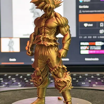 Mô hình 3D Son Goku