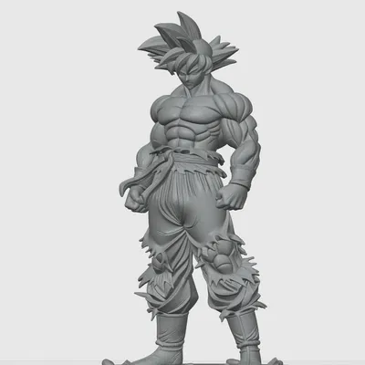 Mô hình 3D Son Goku